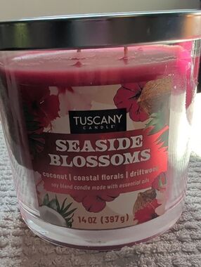 Tuscany Candle Seaside Blossoms Candle